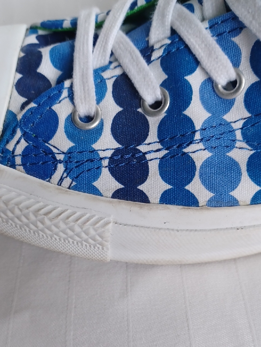 Converse X Marimekko Collab 2013 Special Edition All Star Dot Sneakers- Sz. 9.5 - Picture 14 of 16
